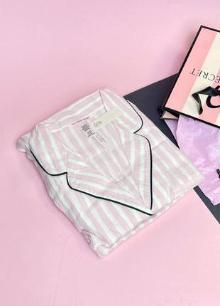Фланелева піжама victoria's secret flannel long pajama set