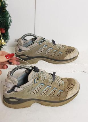 Кроссовки треккинговые дышащие на сетке lowa madison lo ws 39