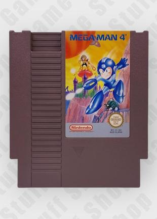 🔘 картридж с игрой mega man 4 (nintendo entertainment system) 🔘