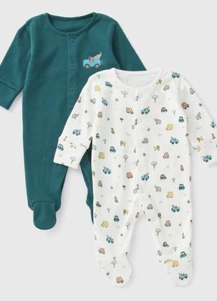 Чоловічки на хлопчика matalan 0-3м, 3-6м, 6-9м, 9-12м, 12-18міс.