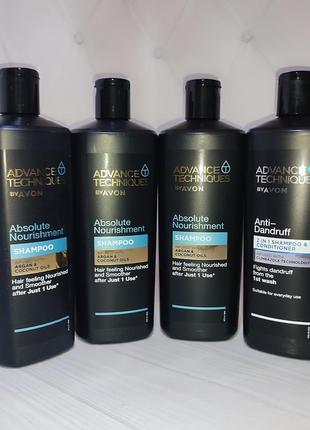 Шампунь для волосся avon advance techniques ейвон 700мл