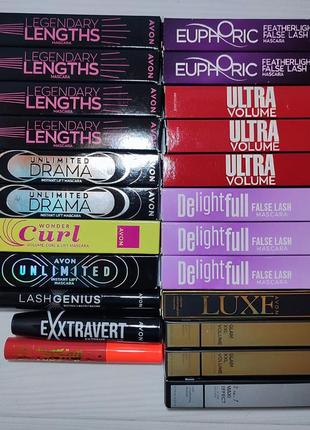 Тушь для ресниц avon j'erelia