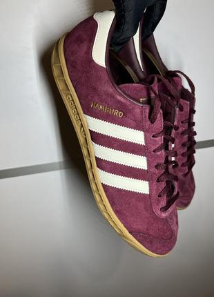 Мужские кеды adidas hamburg оригинал размер 44 28 см состояние новых