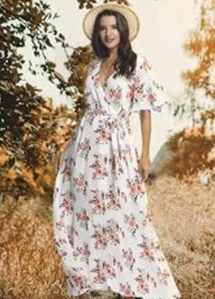 Красиве з розрізами з боків плаття 👗 великого розміру