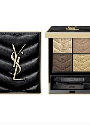 Палетка теней для век yves saint laurent ysl couture mini clutch No800 over dore. 4 g. tester.