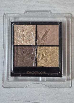 Палетка теней для век yves saint laurent ysl couture mini clutch No800 over dore. 4 g. tester.2 фото