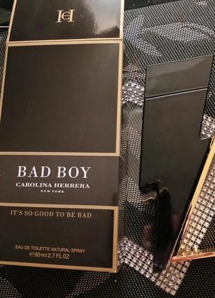 Carolina herrera bad boy 100 мл туалетна вода чоловіча