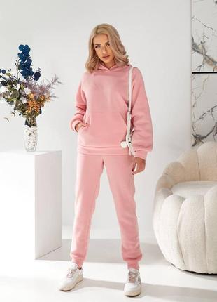 Теплый спортивный костюм женский