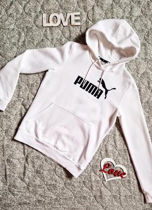 Свитшот puma пума размер s зимний батник худи кофта