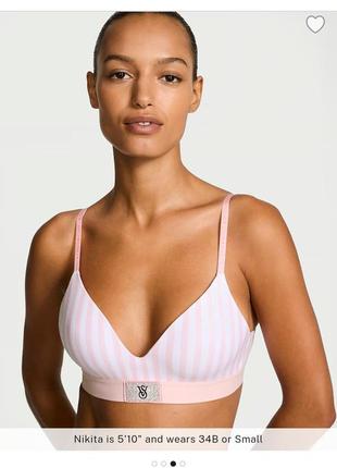 Комплект нижнего белья victoria's secret бюст размер 36с трусики s