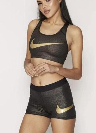 Блестящие спортивные шортики nike runs pro jordan