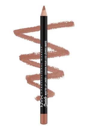 Карандаш для губ nyx professional makeup slim lip pencil