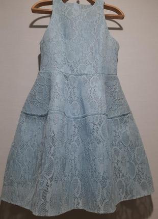 Сукня мереживна  блакитна asos ,12