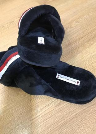 Tommy > hilfiger  тапки домашні 4
