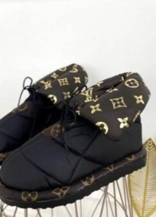 Женские угги дутики lv