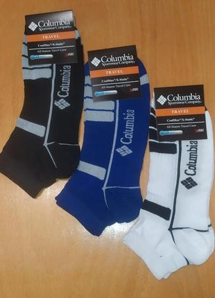 Носки короткие спортивные мужские columbia комплект 3шт