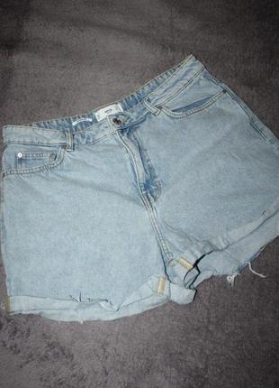 Жіночі котонові шорти бермуди на літо mango розмір l