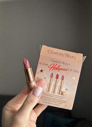 Стойкая кремовая помада charlotte tilbury