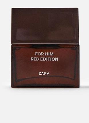 Zara for him red edition