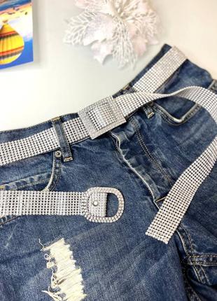 828716 пояса с мерцанием камешков