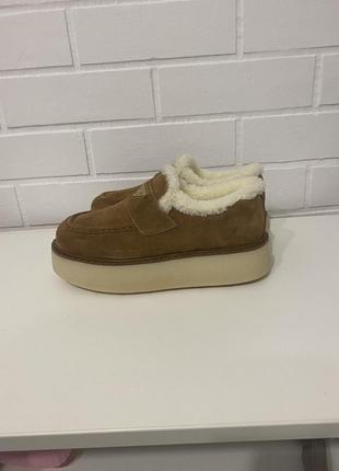 Утеплені лофери prada2 фото