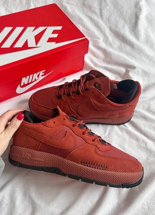 Nike air force 1 wilde rugged orange, кроссовки мужские найк аир форс, кроссовки наймфорс мужественные демисезонные
