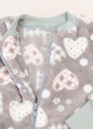 Теплий комбінезон , ромпер , чоловічок дитячий , велсофт (махра) , 74 - 98 см3 фото