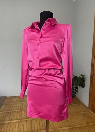 Атласное платье asos💖