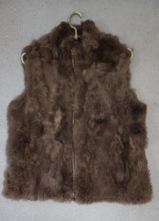 Жилетка кролик, на молнии, 46-48
