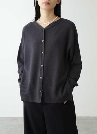 Светр кашеміровий сірий