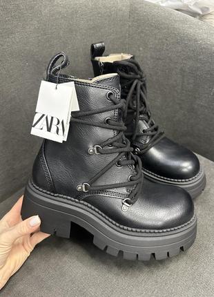 Ботинки черевики zara