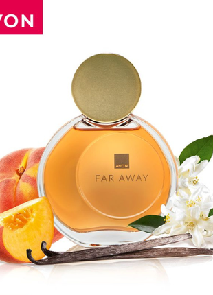 Жіноча парфумована вода avon far away, 50мл