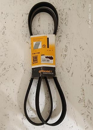 Ремінь гм continental contitech 7 pk 1795