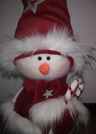 Снеговик игрушка новогодняя 5