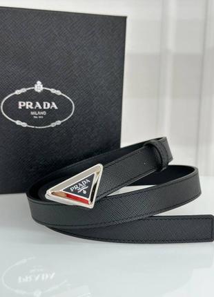 Кожаный ремень прада премиум люкс