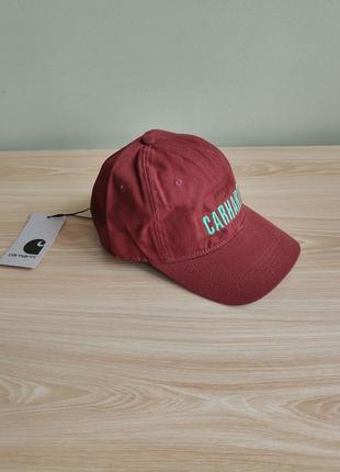 Мужская хлопковая унисекс кепка бейсболка ah0289 carhartt