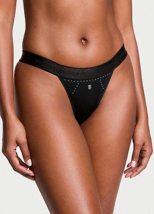Трусики со стразами victoria's secret оригинал