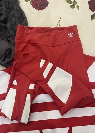 Adidas originals - леггинсы fq6821, оригинальная женская футболка adidas large logo tee or...