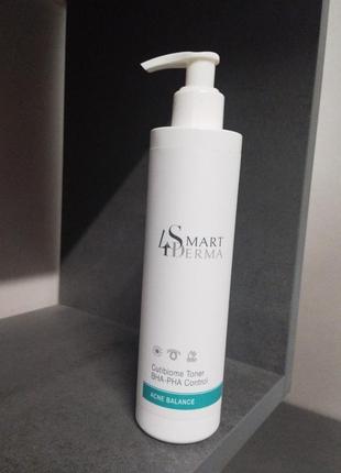 Тонер себорегулирующий, профессиональная косметика smart4derma