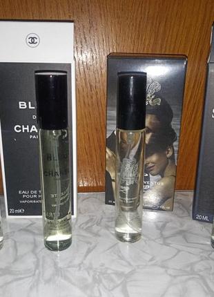 Мужской набор парфюма:chanel bley,allure,creed,sauvage dior