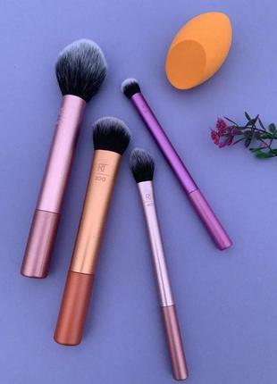 Набір пензлів для макіяжу real techniques оригінал кисти для макияж2 фото
