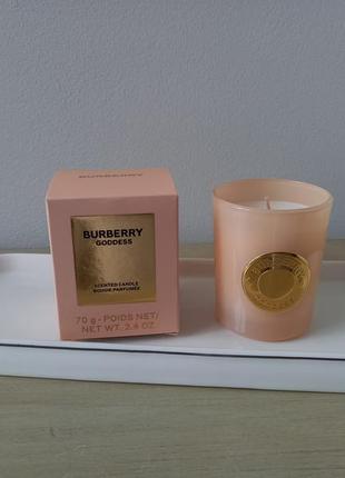 Парфюмированная свеча burberry goddess intense candle