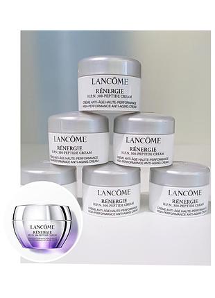 Высокоэффективный антивозрастной крем для кожи лица с пептидами, гиалуроновой кислотой и ниацинамидом lancome renergie h.p.n. 300-peptide cream