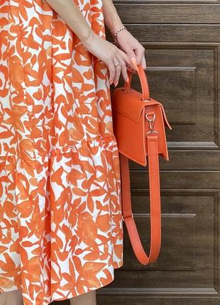 Помаранчева сумка