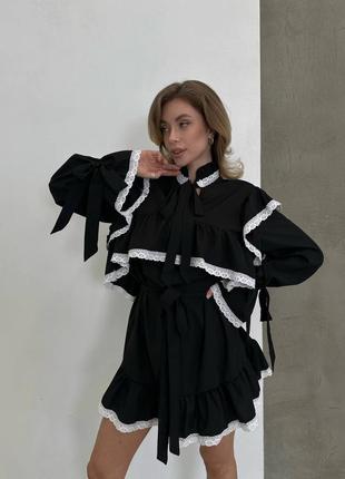 Сукня із мереживом 🖤
