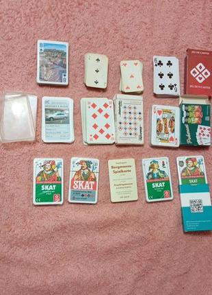 Карты игральные. покерные и обычные. на выбор. многие в упаковке