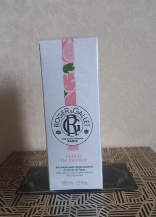 Roger&gallet fleur de figuier wellbeing fragrant water ароматична вода