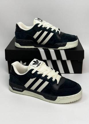 Кроссовки forum low, navy blue1 фото