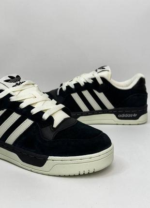 Кроссовки forum low, navy blue4 фото