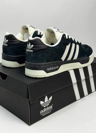 Кроссовки forum low, navy blue9 фото